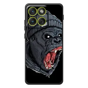 Чехлы с Горилой на Мо Motorola Edge 70 (Злая Обезьяна)