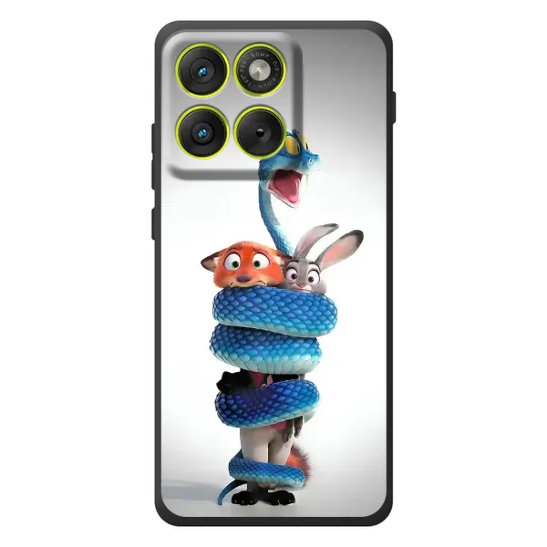 Чехол с рисунком «Змея Зоо» для Motorola Edge 70 Чехол с рисунком «Змея Зоо» для Motorola Edge 70