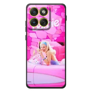 Силиконовый Чехол Барби Фильм на Motorola Edge 70 (Зставка)
