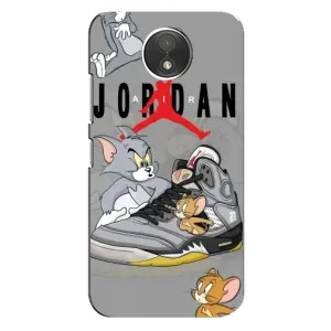 Силиконовый Чехол Nike Air Jordan на Мото С (Air Jordan)