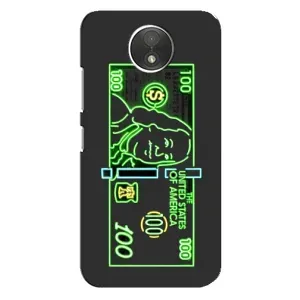 Чехол (Дорого -богато) на Motorola Moto C (XT1750) (Баксы)