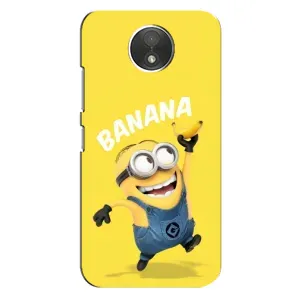 Мультяшный принт на Чехол для Мото С (Banana)