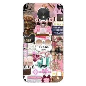 Чехол (Dior, Prada, YSL, Chanel) для Motorola Moto C (XT1750) (Бренды)