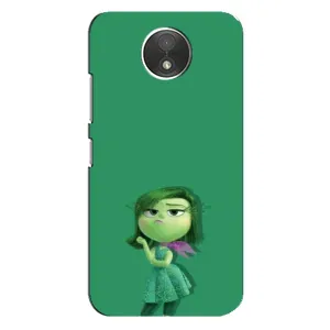 Чехол Головоломка для Motorola Moto C (XT1750) - (AlphaPrint) (Брезгливость)