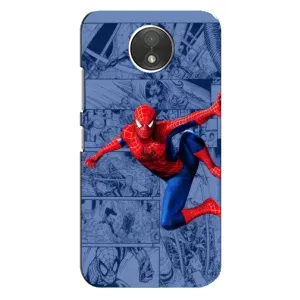 Силіконовий Чохол для Motorola Moto C (XT1750) (Людина павук)
