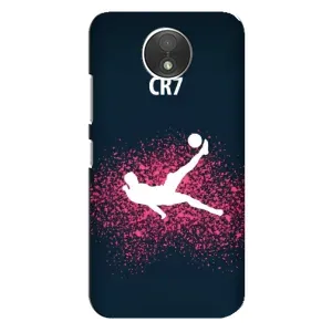 Чехол Криштиану Роналду для Motorola Moto C (XT1750) (CR7 Удар)