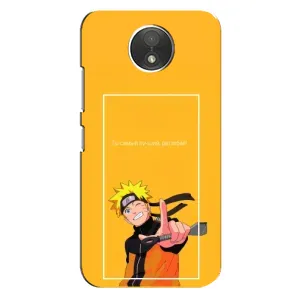 Чехлы с принтом Наруто на Motorola Moto C (XT1750) (Даттебаё)