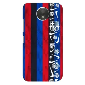 Чехол для Motorola Moto C (XT1750) (Барселона) (Фанат Барсы)