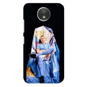 Чехлы с принтом для Motorola Moto C (XT1750) Футболист (футболист Холанн)