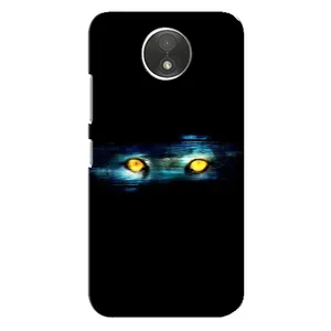 Чехлы с изображением разных животных для Motorola Moto C (XT1750) (Глаза)