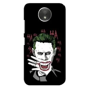 Чехлы с картинкой Джокера на Motorola Moto C (XT1750) (Hahaha)