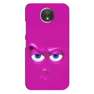 Силиконовые Чехлы (смешные стикеры) для Motorola Moto C (XT1750) (Хитрая мордочка)