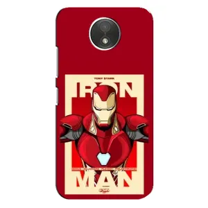 Чохол Супергерой Залізна Людина на Motorola Moto C (XT1750) (Iron man)