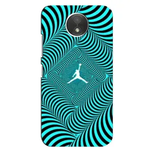 Силиконовый Чехол Nike Air Jordan на Мото С (Jordan)