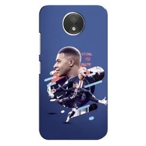 Чехол (TPU) с Футболистом на Motorola Moto C (XT1750) (Килиан)