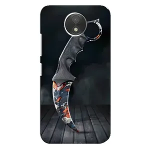 Чехол КИБЕРСПОРТ для Motorola Moto C (XT1750) (Кинжал КС ГО)