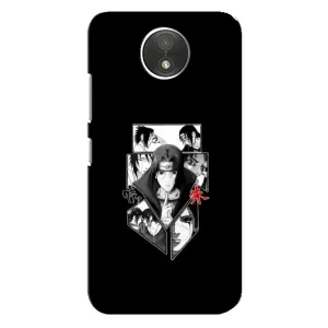 Чехлы с картинкой Итачи Учиха на Motorola Moto C (XT1750) (Коллаж Итачи)