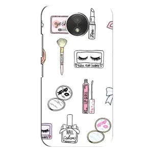 Девчачий Чехол для Motorola Moto C (XT1750) (Косметика)