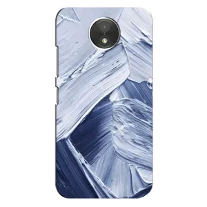 Чехлы со смыслом для Motorola Moto C (XT1750) (Краски мазки)