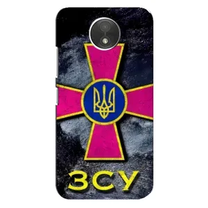 ЗСУ Чехлы (TPU) для Motorola Moto C (XT1750) (Лого ЗСУ)