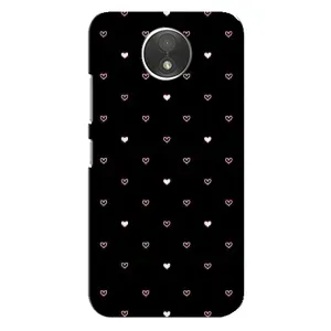 Чехлы с тематикой "Маленькие Сердечки" на Motorola Moto C (XT1750) (Маленькие сердечки)