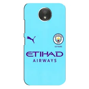 Силиконовые Чехлы принт Футбол на Motorola Moto C (XT1750) (Man City)