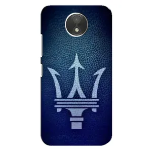 Чехлы с тематикой "Крутые машины" на Motorola Moto C (XT1750) (Лого Maserati)