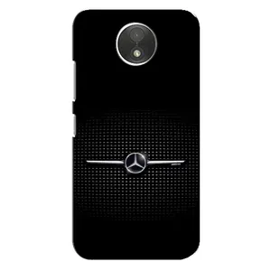 Силиконовый бампер с картинкой машины на Motorola Moto C (XT1750) (Mercedes)