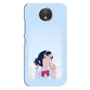 Чехол с персонажами АНИМЕ на Motorola Moto C (XT1750) (Мицуха)