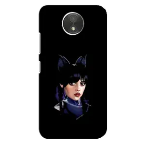 Чехлы с принтом Уэнсдей на Motorola Moto C (XT1750) (Милая Уэнсдей)