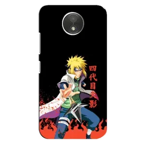 Купить Чехлы на телефон с принтом Anime для Motorola Moto C (XT1750) (Минато)