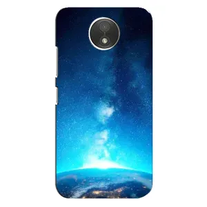 Чехлы КОСМОС для Motorola Moto C (XT1750) (Млечный путь)