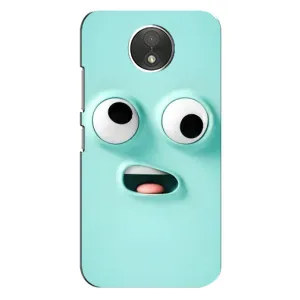 Силиконовые Чехлы (смешные стикеры) для Motorola Moto C (XT1750) (Забавное мятное лицо)