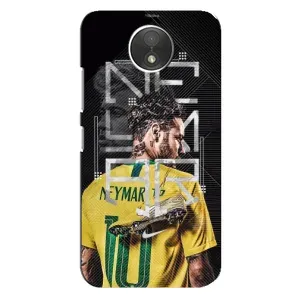 Силиконовый Чехол Motorola Moto C (XT1750) (Neymar 10)