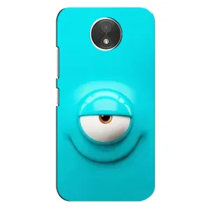 Силиконовые Чехлы (смешные стикеры) для Motorola Moto C (XT1750) (Одноглазик)