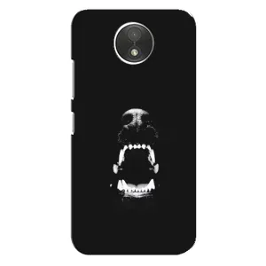 Чехол ДОБЕРМАН для Motorola Moto C (XT1750) (Пасть добермана)