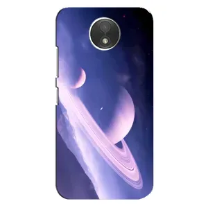 Чехлы КОСМОС для Motorola Moto C (XT1750) (Планета в космосе)