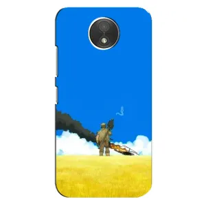 Чехлы на военную тематику для Motorola Moto C (XT1750) (Попадание)