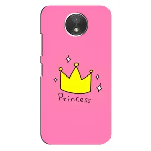 Девчачий Чехол для Motorola Moto C (XT1750) (Princess)
