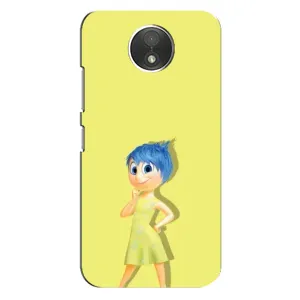 Чехол Головоломка для Motorola Moto C (XT1750) - (AlphaPrint) (Радость)