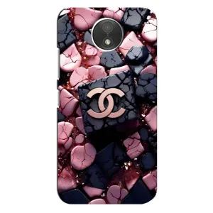 Чехол (Dior, Prada, YSL, Chanel) для Motorola Moto C (XT1750) (Шанель)