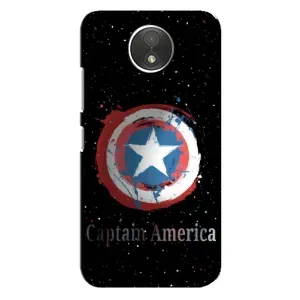 Чохол с Щітом Капітана Америки на Motorola Moto C (XT1750) (Щит Капітана)