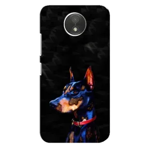 Бампер для Motorola Moto C (XT1750) с картинкой "Песики" (Собака Мопс)