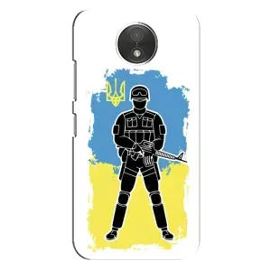 Патриотические Чехлы для Мото С (Солдат Украины)