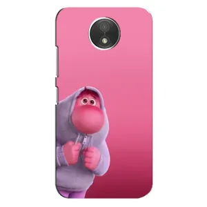 Чехол Головоломка для Motorola Moto C (XT1750) - (AlphaPrint) (Стыд)
