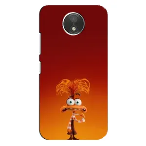 Чехол Головоломка для Motorola Moto C (XT1750) - (AlphaPrint) (Тревожность)