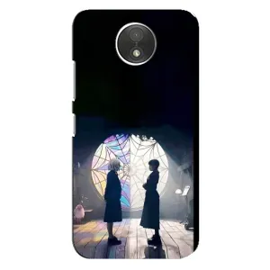Чехлы с принтом Уэнсдей на Motorola Moto C (XT1750) (Уэнсдей и Энди)