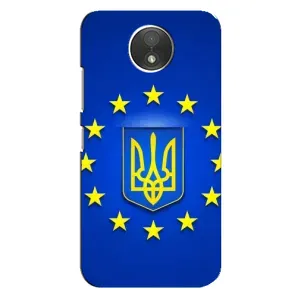 Чехол с Украинской символикой на Мото С (Украина это Европа)