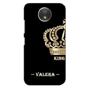 Чехлы с мужскими именами для Motorola Moto C (XT1750) (VALERA)