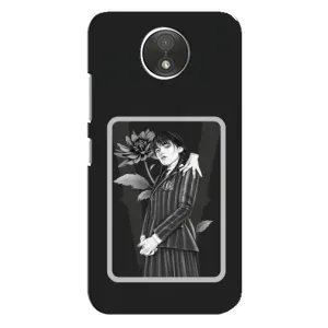 Чехлы с принтом Уэнсдей на Motorola Moto C (XT1750) (Венсдей картина)